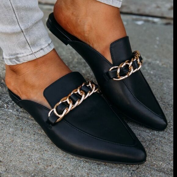 Steve Madden Leather Flats 9.5 - Picture 1 of 7